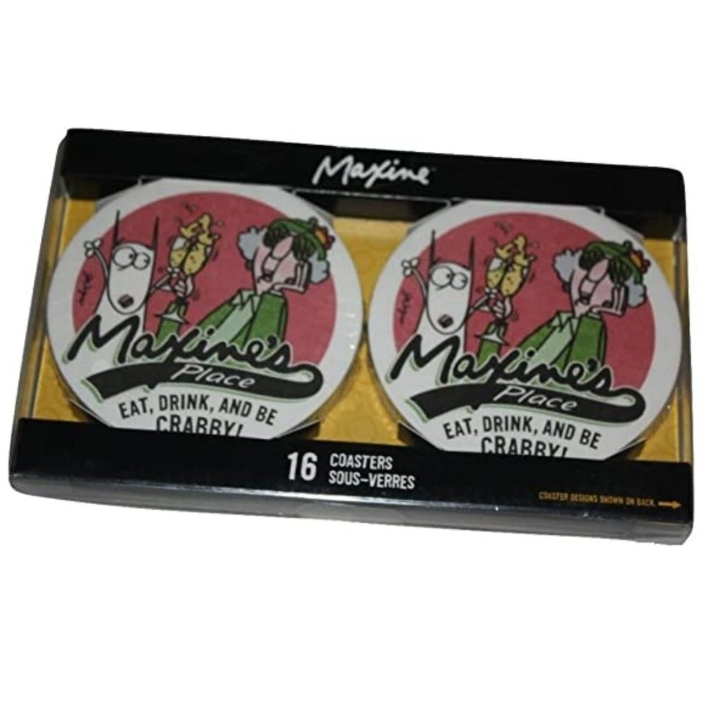 HALLMARK Maxine Coaster Set